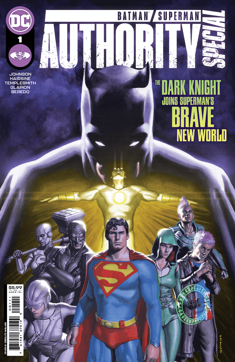 Batman Superman Authority Special #1 (One Shot) A Rodolfo Migliari Philip Kennedy Johnson (11/02/2021) Dc
