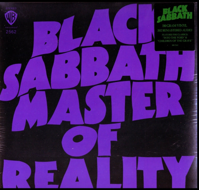 Black Sabbath - Master Of Reality (180G) - LP Vinyl