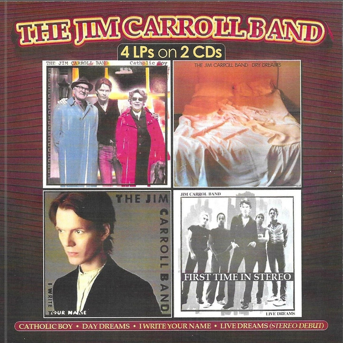Catholic Boy / Day Dreams / I Write Your Name / Live Dreams (2CD)