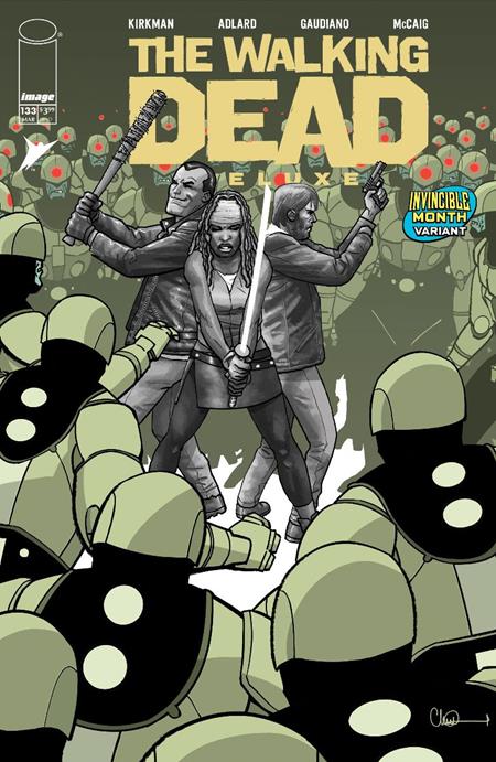 Walking Dead Deluxe #133 E David Finch Invincible Team-Up (03/18/2026) Image