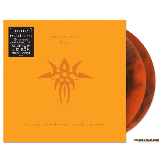Gary Numan - Live At Shepherds Bush Empire (Orange/Black Haze Vinyl/2LP)