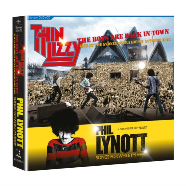 Phil + Thin Lizzy Lynott - Songs For While I’M Away + The Boys Are Back In Town (Live) (CD/DVD/Blu-Ray)