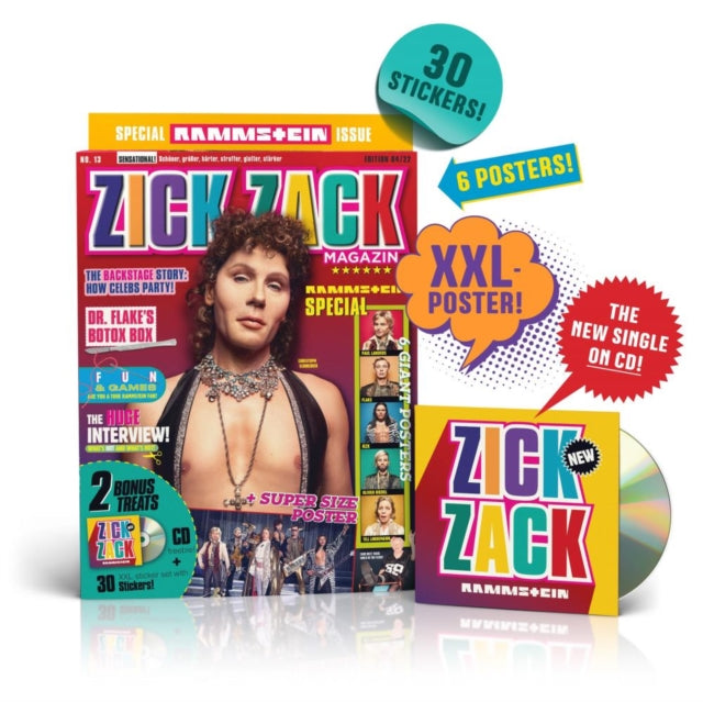 Rammstein - Zick Zack (CD/Magazine)
