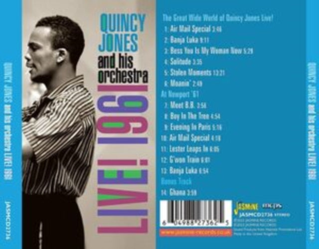 Quincy & His Orchestra Jones - Live! 1961 - CD