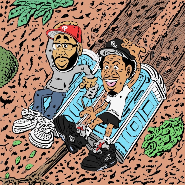 Vic & Small Professor Spencer - Mudslide (Brown W/White Color-In-Color LP Vinyl)