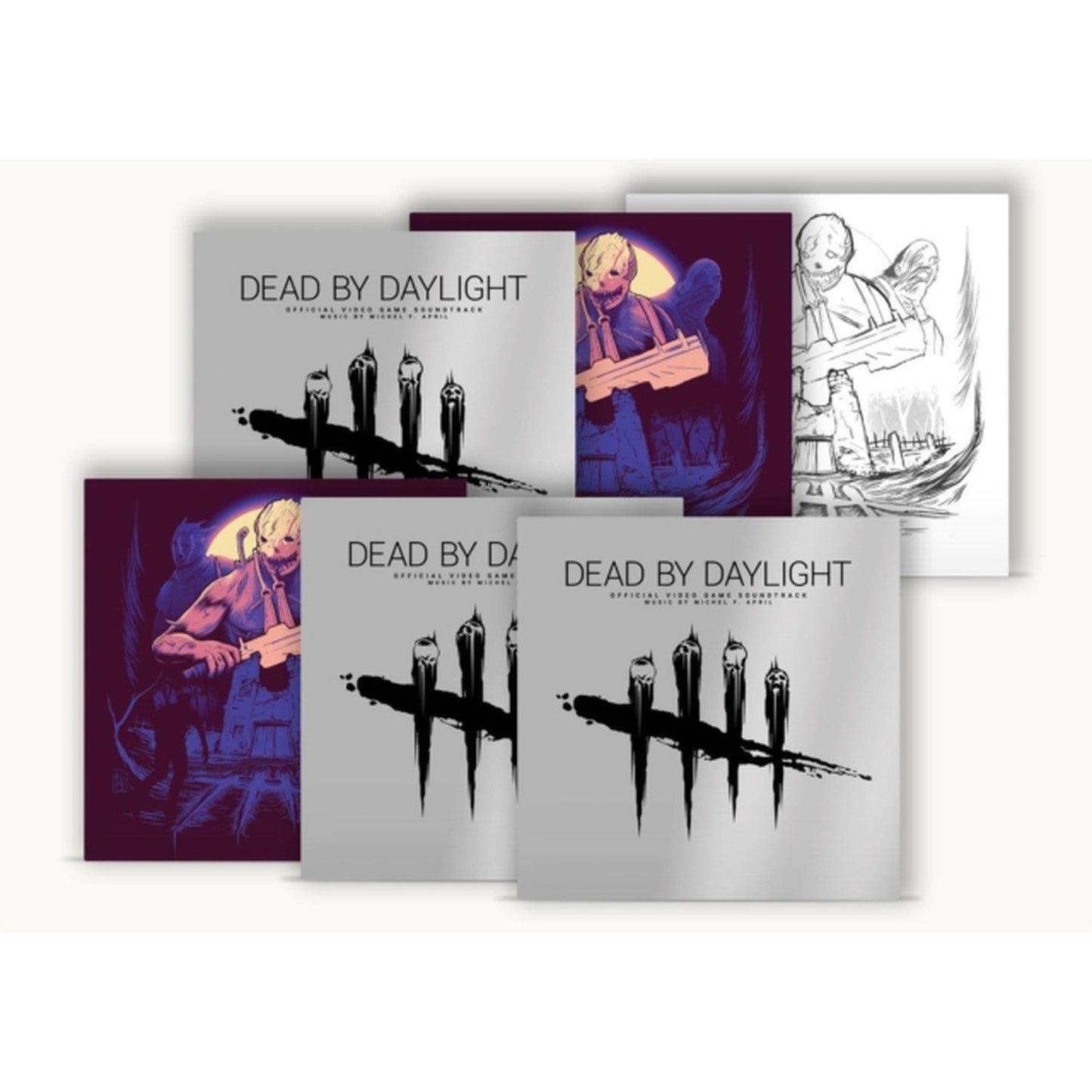 Dead By Daylight: Vol. 1 (6-Pack/3-Black & 3-Color LP Vinyl)