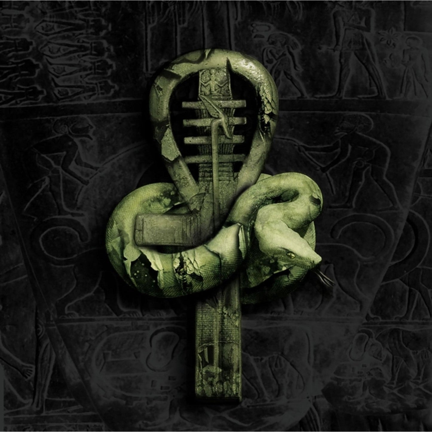 In Their Darkened Shrines (Black & Neon Green Galaxy Merge Vinyl/2LP)
