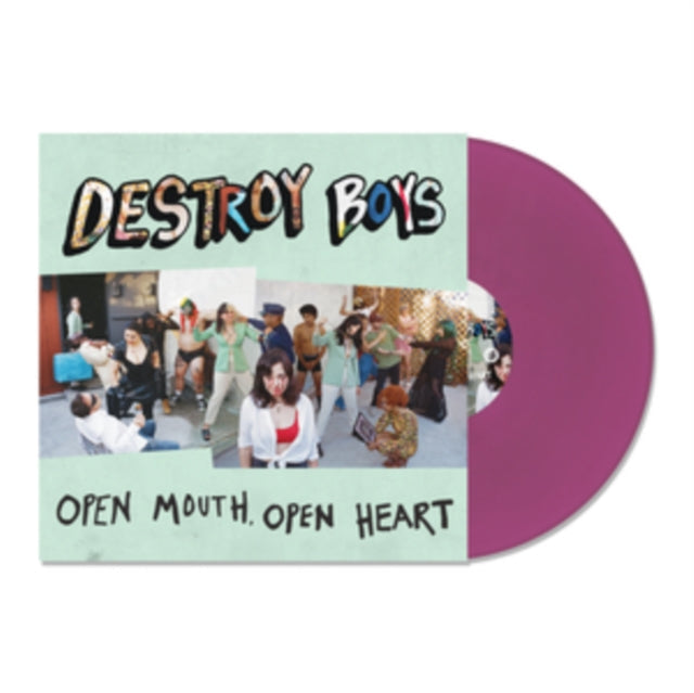 Open Mouth Open Heart (Purple LP Vinyl)