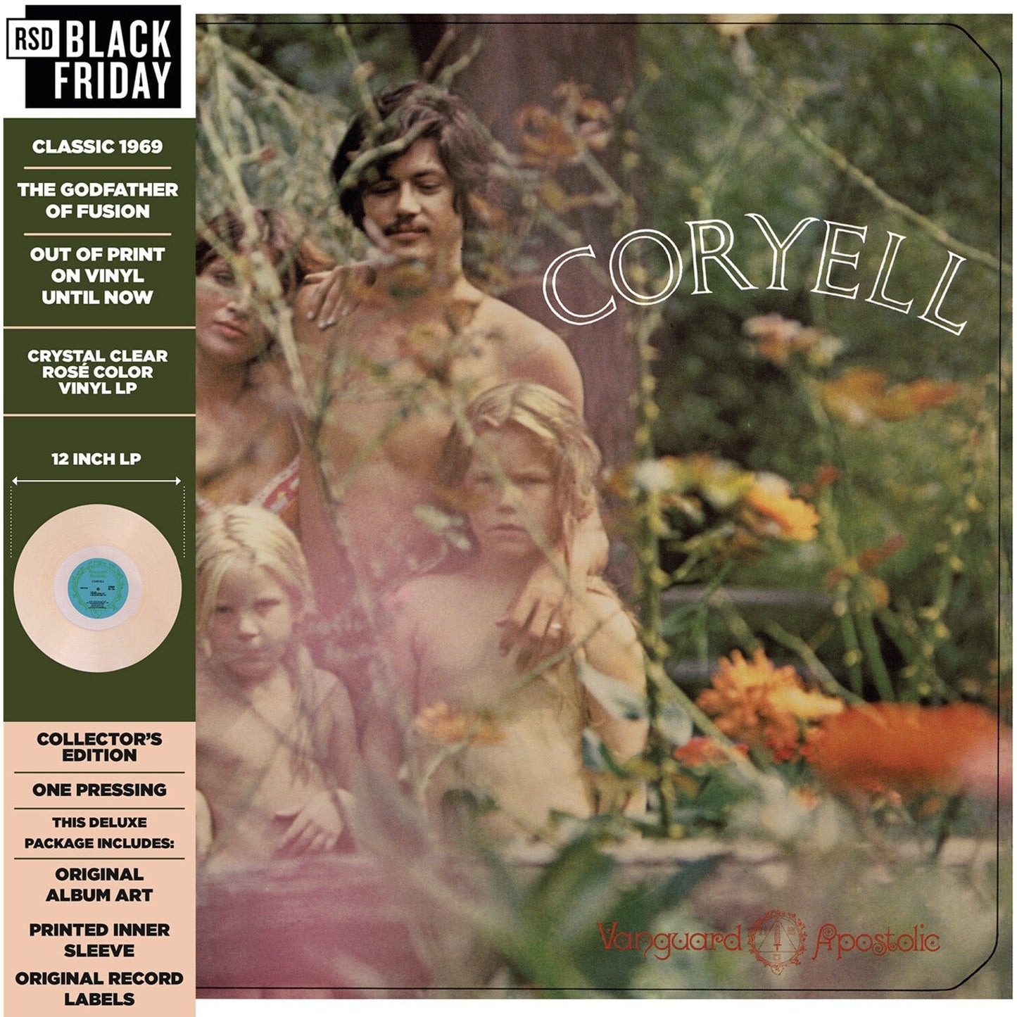 Coryell (Crystal Clear Rose LP Vinyl) (Rsd)