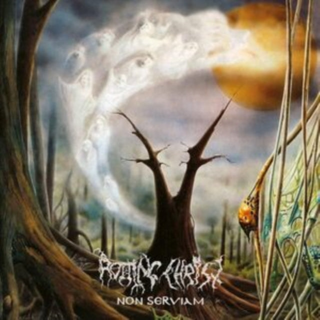 Rotting Christ - Non Serviam (Clear White Marble LP Vinyl)