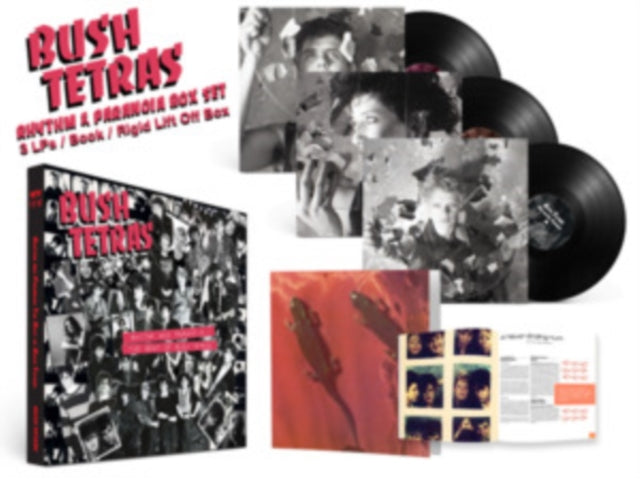 Bush Tetras - Rhythm & Paranoia: The Best Of Bush Tetras (3LP/Book)