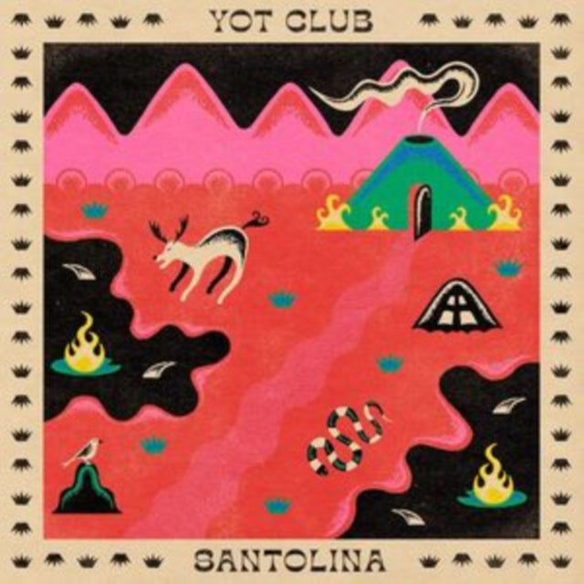 Yot Club - Santolina (Pink/Cream LP Vinyl)