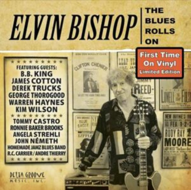 Elvin Bishop - Blues Rolls On - LP Vinyl