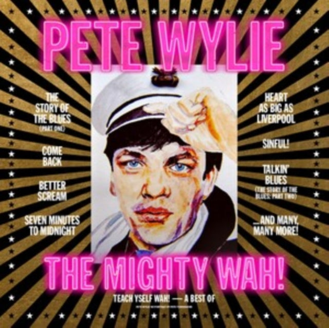 Pete & The Mighty Wah! Wylie - Teach Yself Wah! - A Best Of Pete Wylie & The Mighty Wah! - LP Vinyl