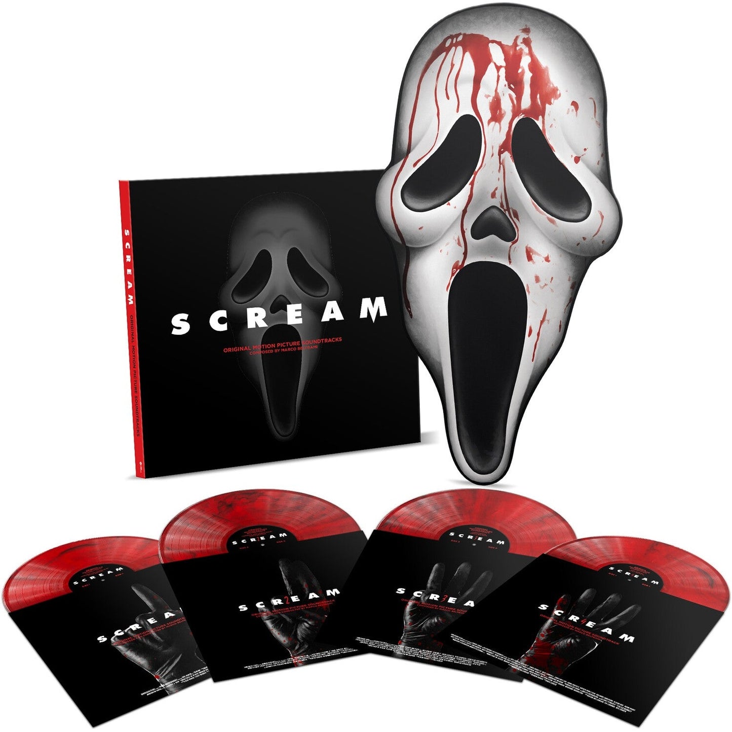 Scream (Original Motion Picture Scores) (Red Marbled Vinyl/4LP Box Set)