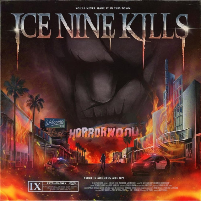 Welcome To Horrorwood: Under Fire (Red/White/Blue Swirl Vinyl/3LP)