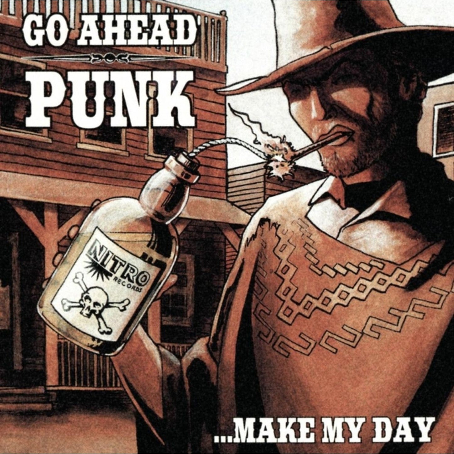Go Ahead Punk...Make My Day (Orange Splatter LP Vinyl)