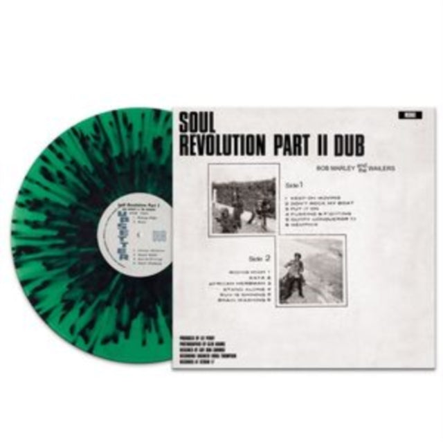 Bob & The Wailers Marley - Soul Revolution Part Ii Dub (Green Splatter LP Vinyl)