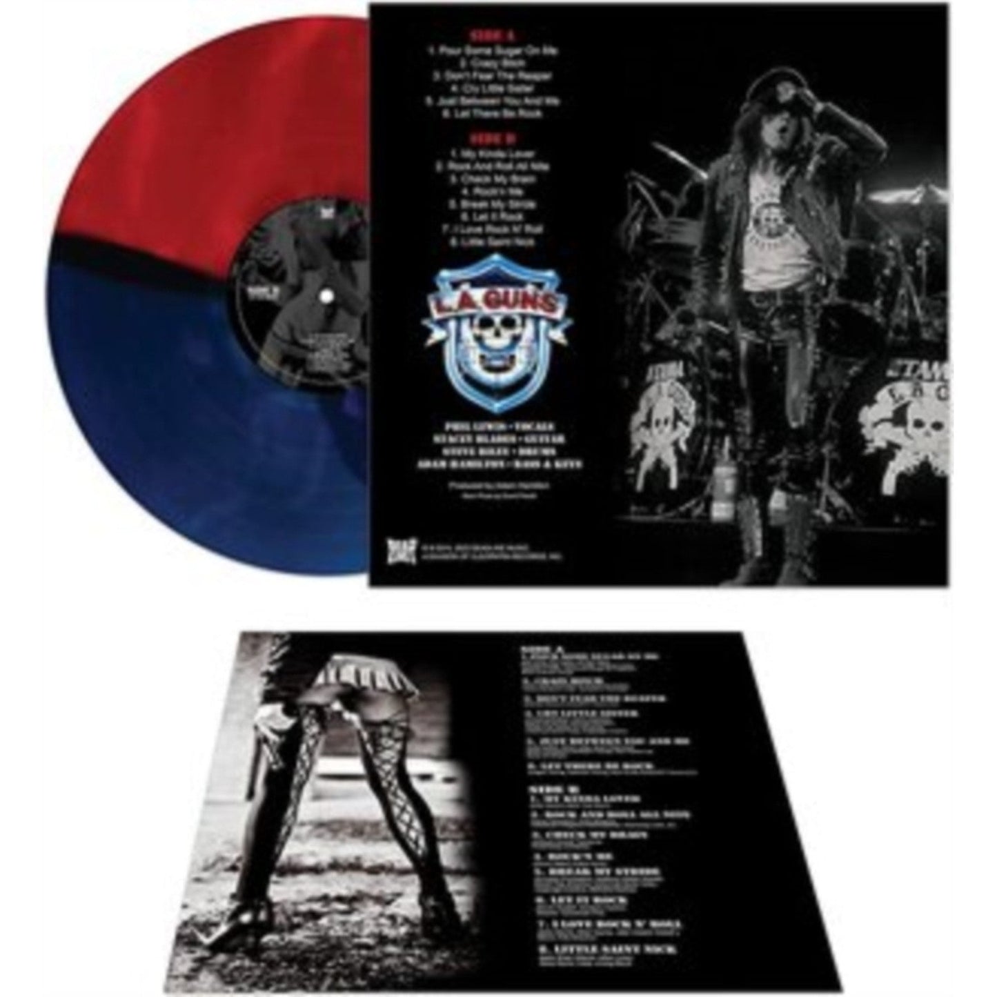 Covered In Guns (Red & Blue LP Vinyl)