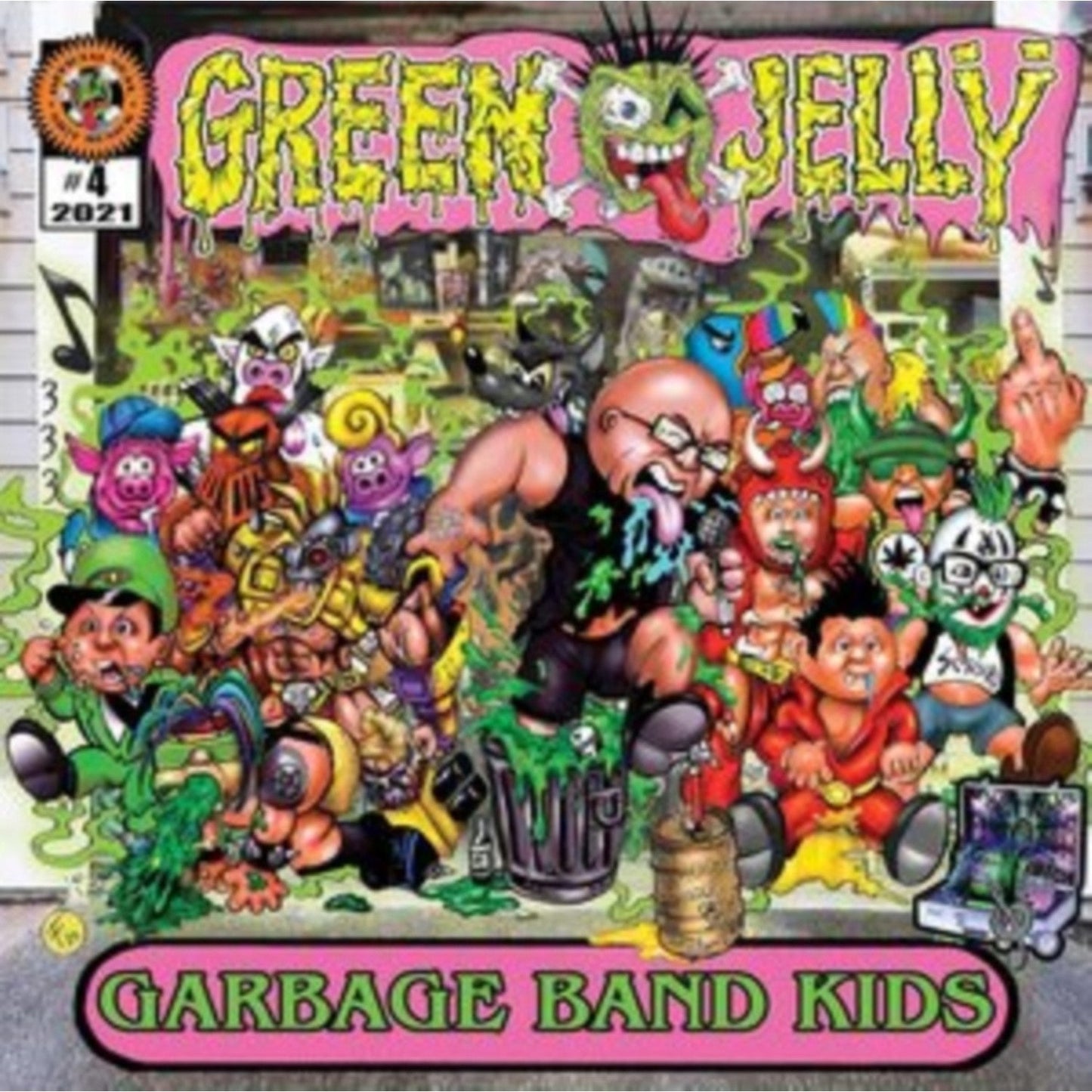 Garbage Band Kids (Pink/Green Haze LP Vinyl)