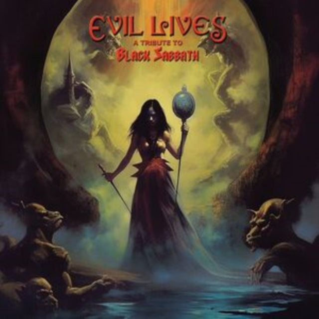Various Artists - Evil Lives - A Tribute To Black Sabbath Rious (Gold LP Vinyl)
