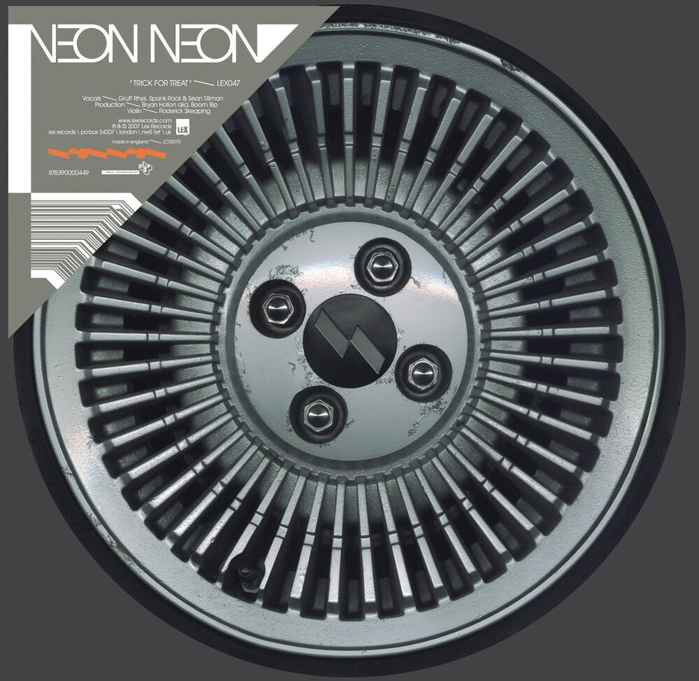 the album cover for Neon Neon - Trick for Treat