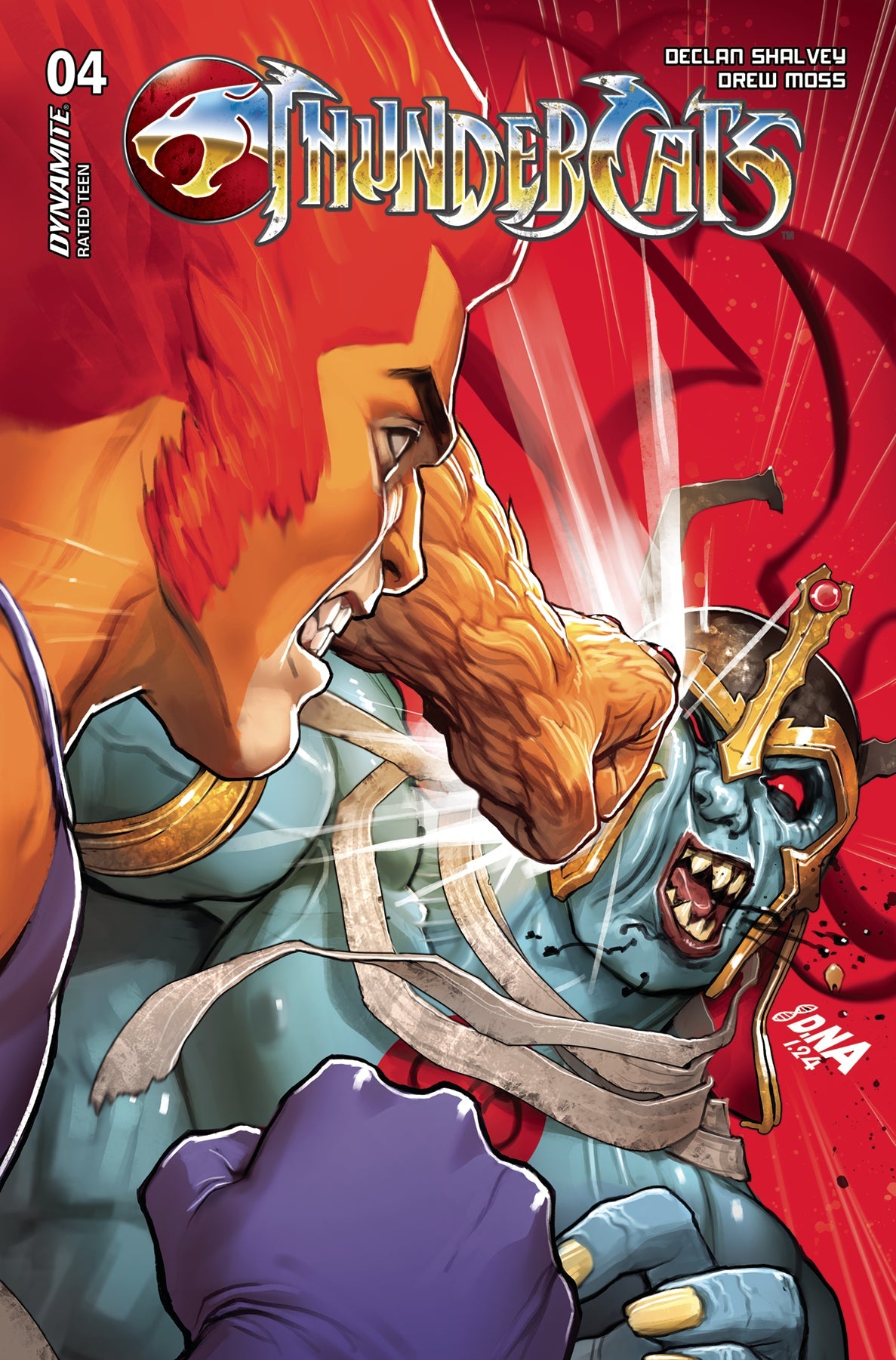 Thundercats #4 L 1:10 David Nakayama Foil Variant (05/22/2024) Dynamite