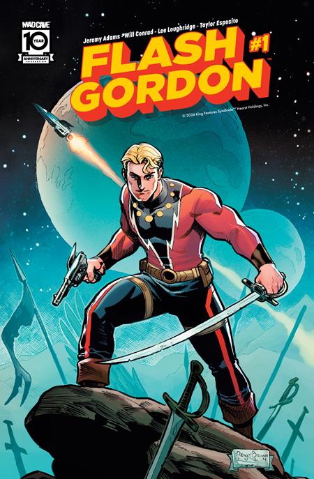 Flash Gordon #1 C Reilly Brown Variant (07/24/2024) Mad Cave
