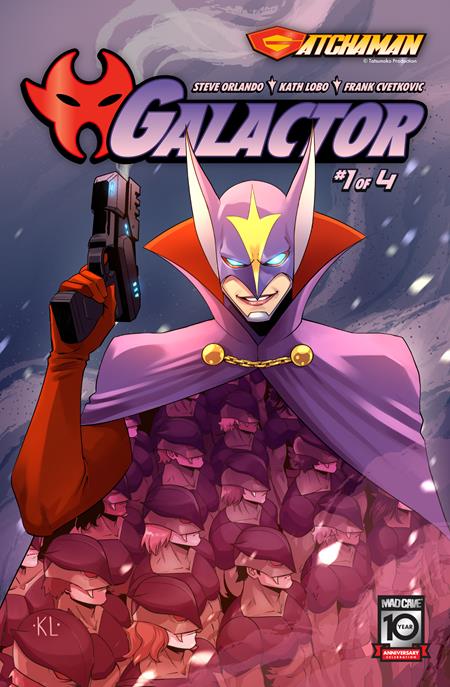 Gatchaman Galactor #1 (Of 4) A Kath Lobo (07/10/2024) Mad Cave