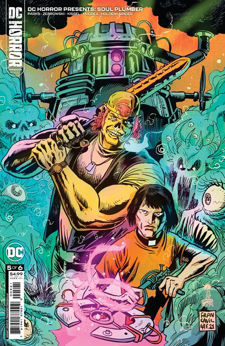 Dc Horror Presents Soul Plumber #5 (Of 6) B Francesco Francavilla Card Stock Variant (Mr) (02/15/2022) Dc