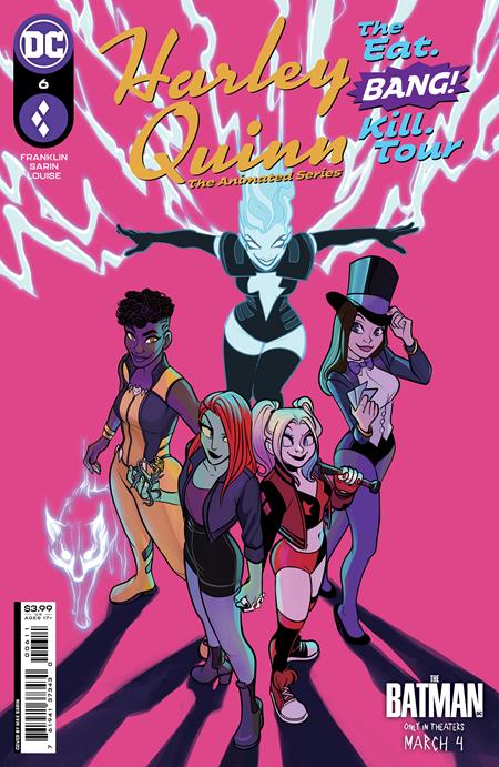 Harley Quinn The Animated Series The Eat Bang Kill Tour #6 (Of 6) A Max Sarin Tee Franklin (Mr) (02/08/2022) Dc