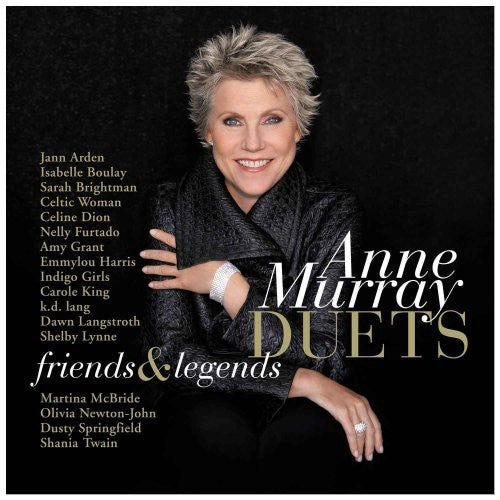 the album cover for Anne Murray - Duets, Friends and Legends