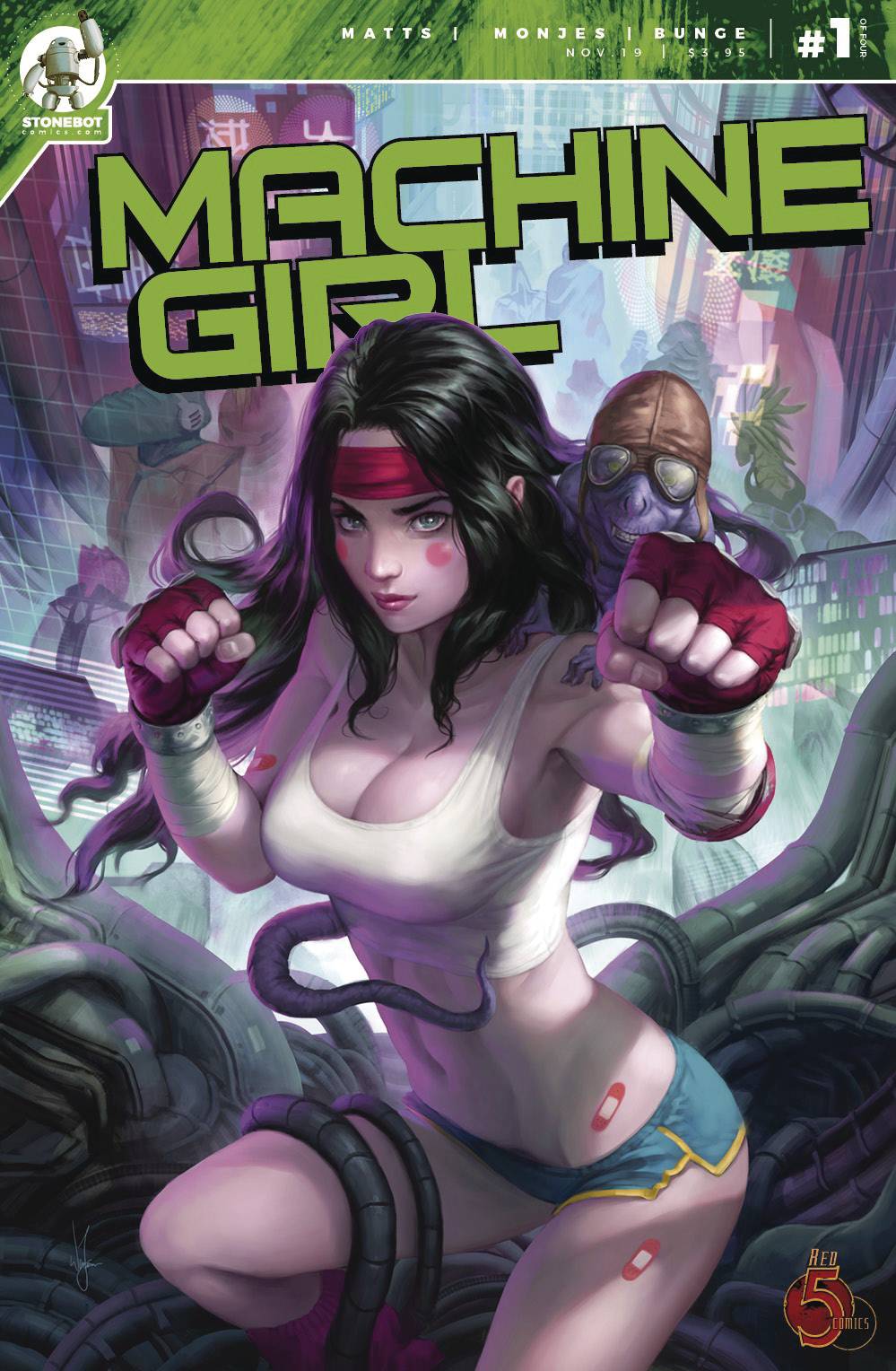 MACHINE GIRL #1 A Matt Busch GGA (11/20/2019) RED 5