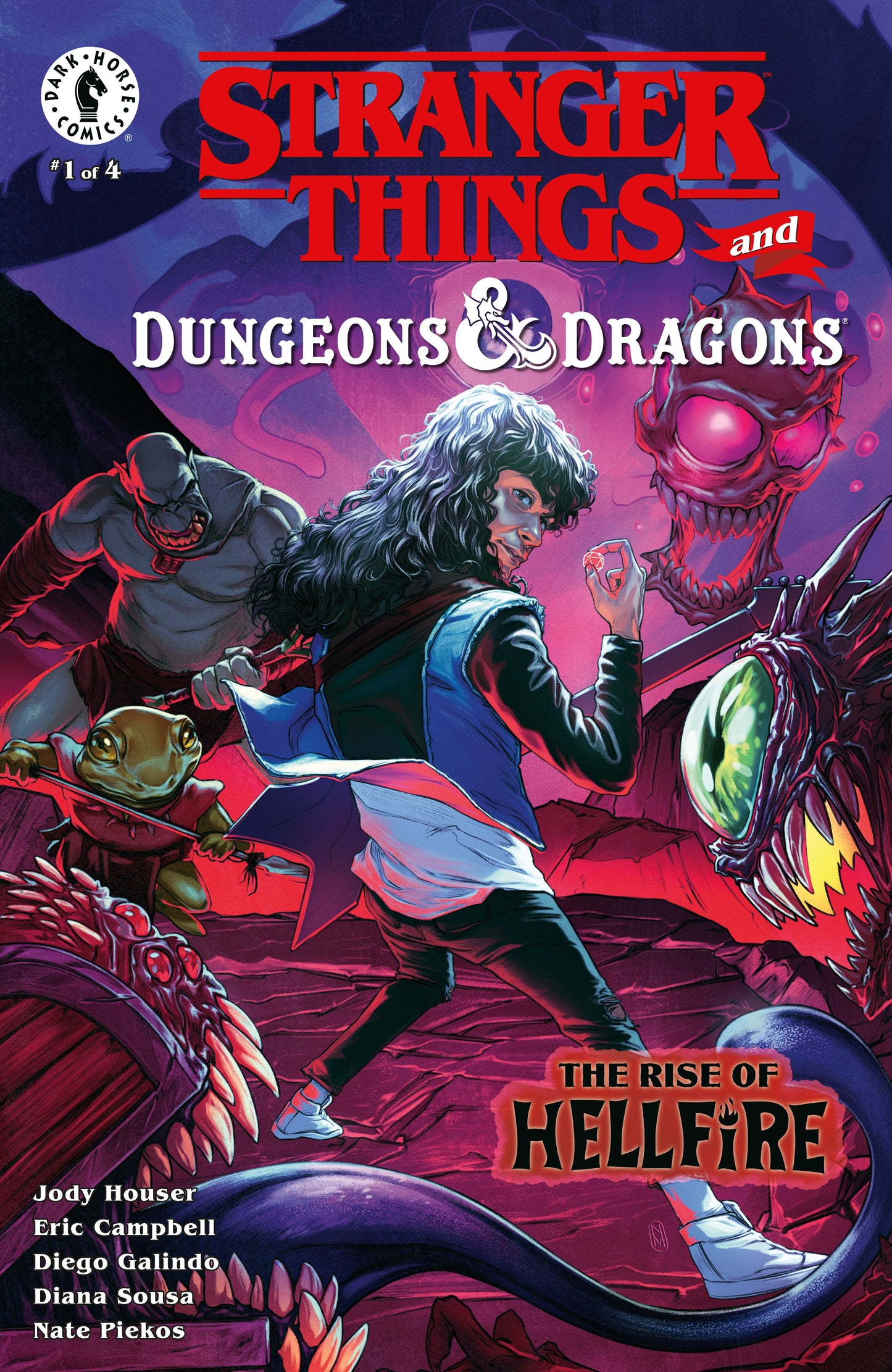 Stranger Things And Dungeons & Dragons The Rise Of Hellfire #1 E Nimit Malavia Variant (02/19/2025) Dark Horse