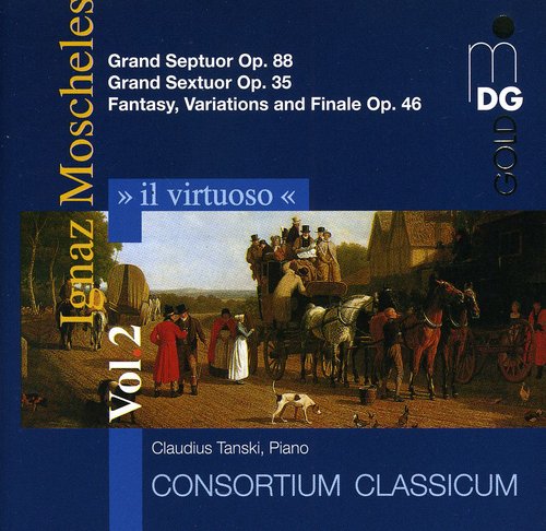 I. MOSCHELES - Fantasy Variations & Finale Op 46 Music CD
