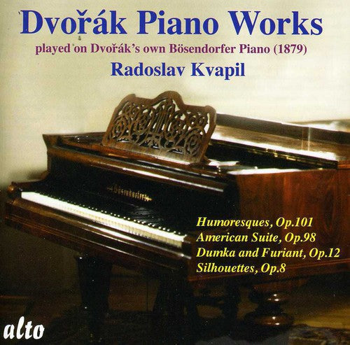 the album cover for Radoslav Kvapil - Humoresques Op 101 / American Suite Op 98