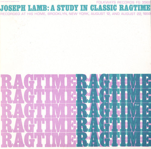 the album cover for Joseph Lamb - Joseph Lamb: A Study in Classic Ragtime