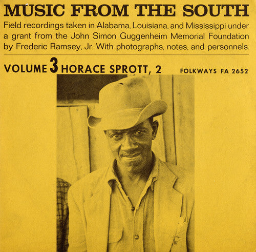 Horace Sprott - Music from the South Vol. 3: Horace Sprott 2 Music CD