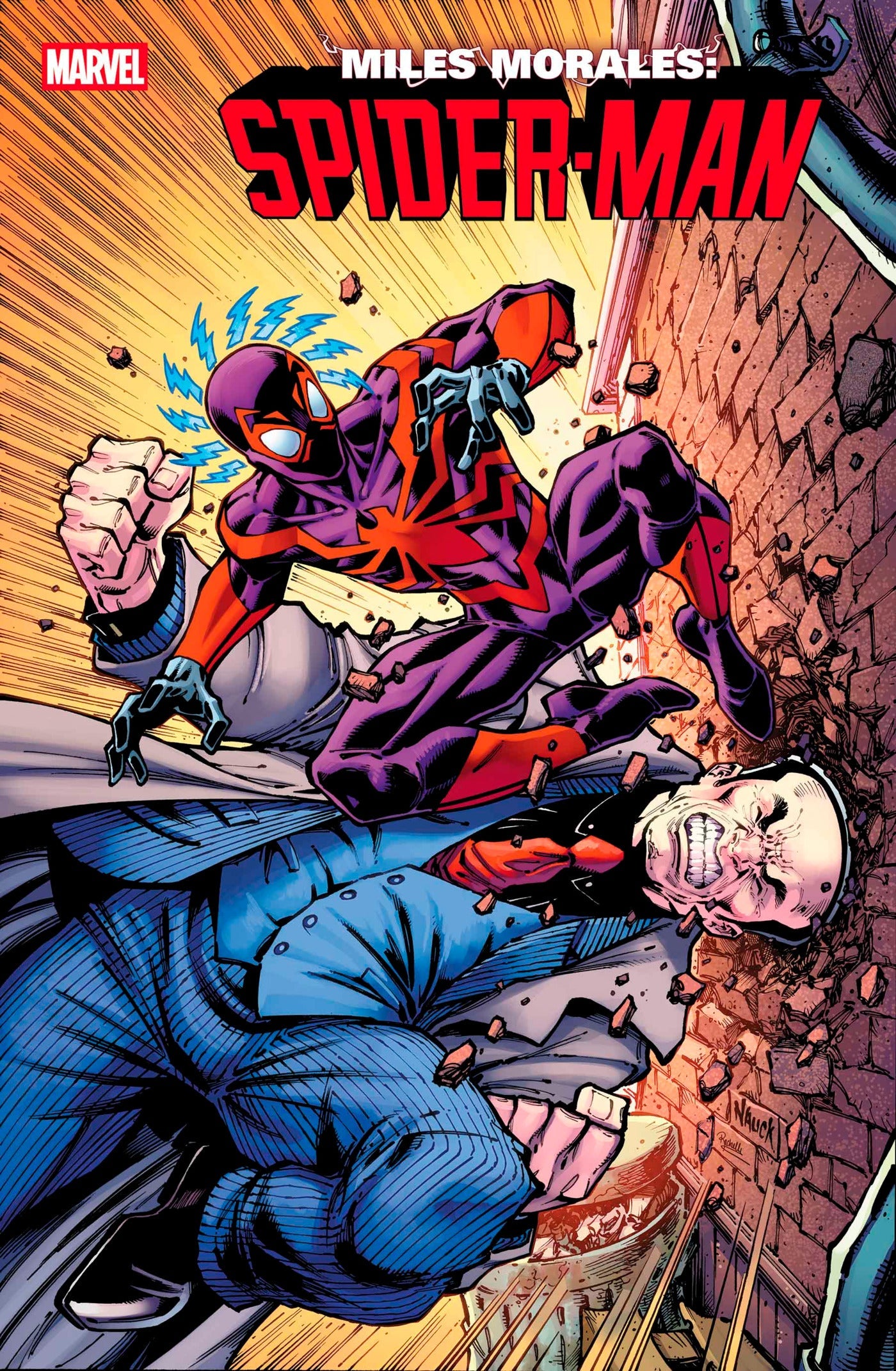 Miles Morales Spider-Man #34 D Todd Nauck Bring On The Bad Guys Variant (06/25/2025) Marvel