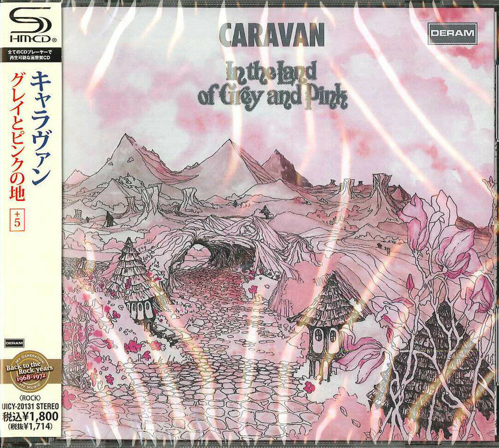 the album cover for Caravan - In the Land of Grey & Pink