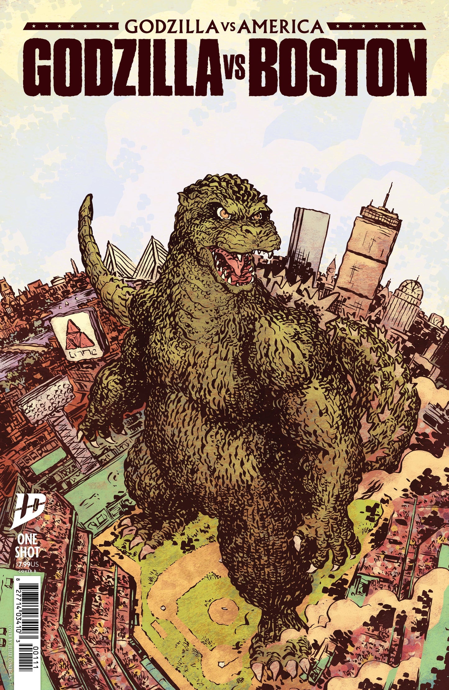 Godzilla Vs America Boston B Jesse Lonergan (07/30/2025) Idw