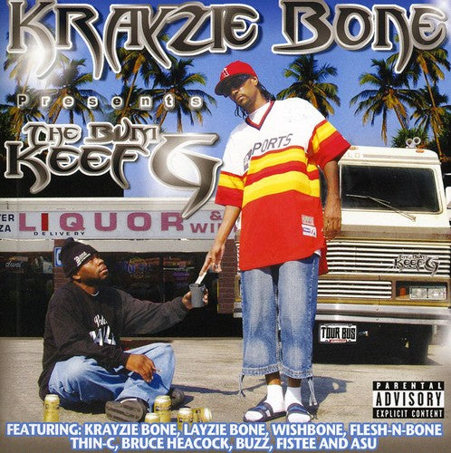 the album cover for The Bum Keef G - The Bum Keef G