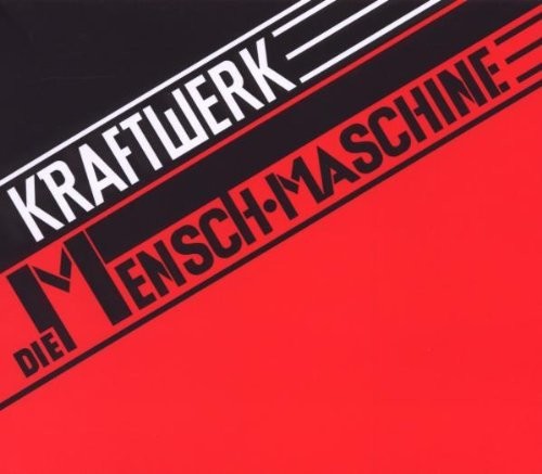 the album cover for Kraftwerk - Die Mensch-Maschine-German