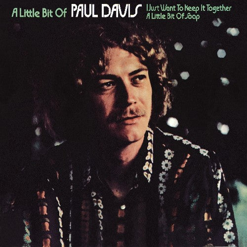 the album cover for Paul Davis - A Little Bit Of Paul Davis