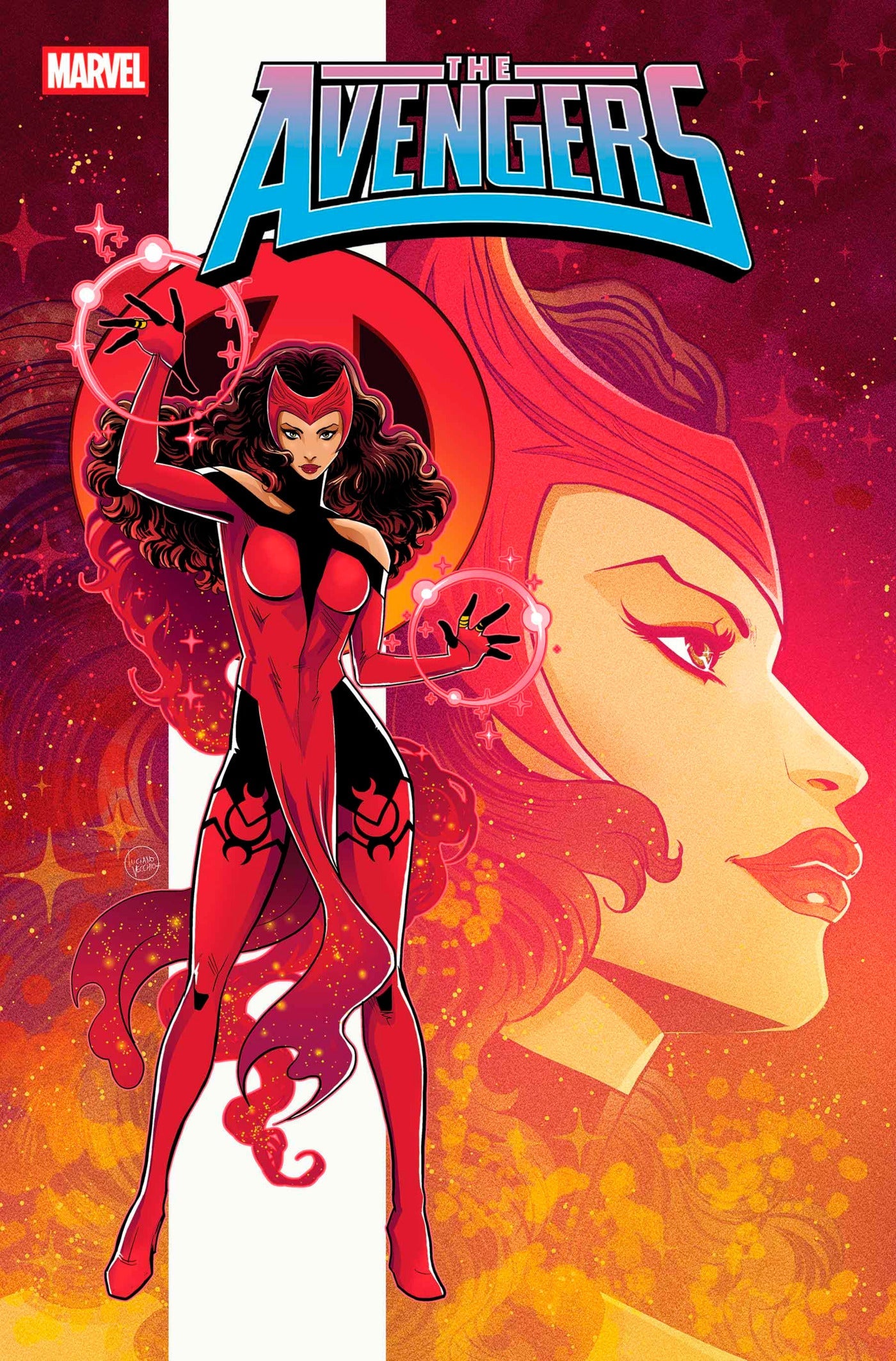 Avengers #29 C Luciano Vecchio Scarlet Witch Variant (08/20/2025) Marvel
