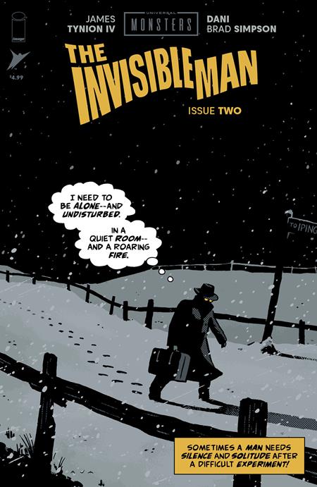 Universal Monsters The Invisible Man #2 (Of 4) C 1:10 David Aja Pulp Variant (09/24/2025) Image