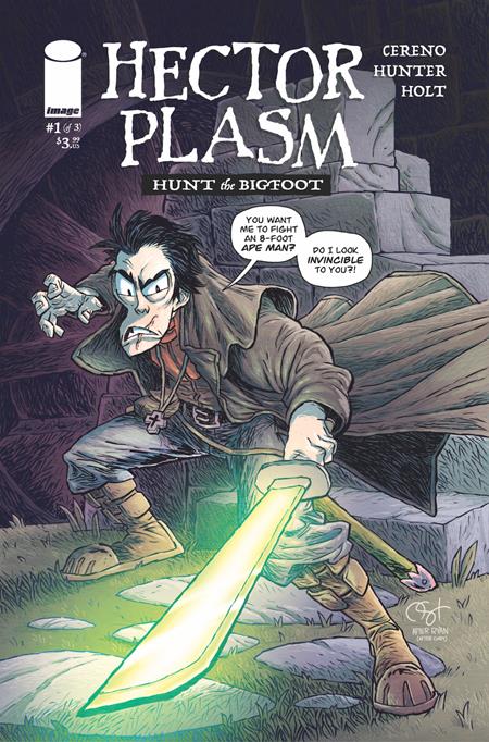 Hector Plasm Hunt The Bigfoot #1 (Of 3) B Derek Hunter Variant (10/15/2025) Image