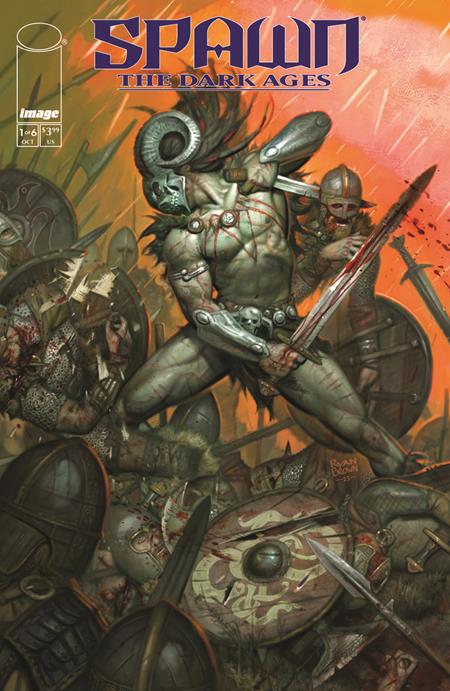 Spawn The Dark Ages #1 (Of 6) D 1:50 Ryan Brown Variant (11/19/2025) Image