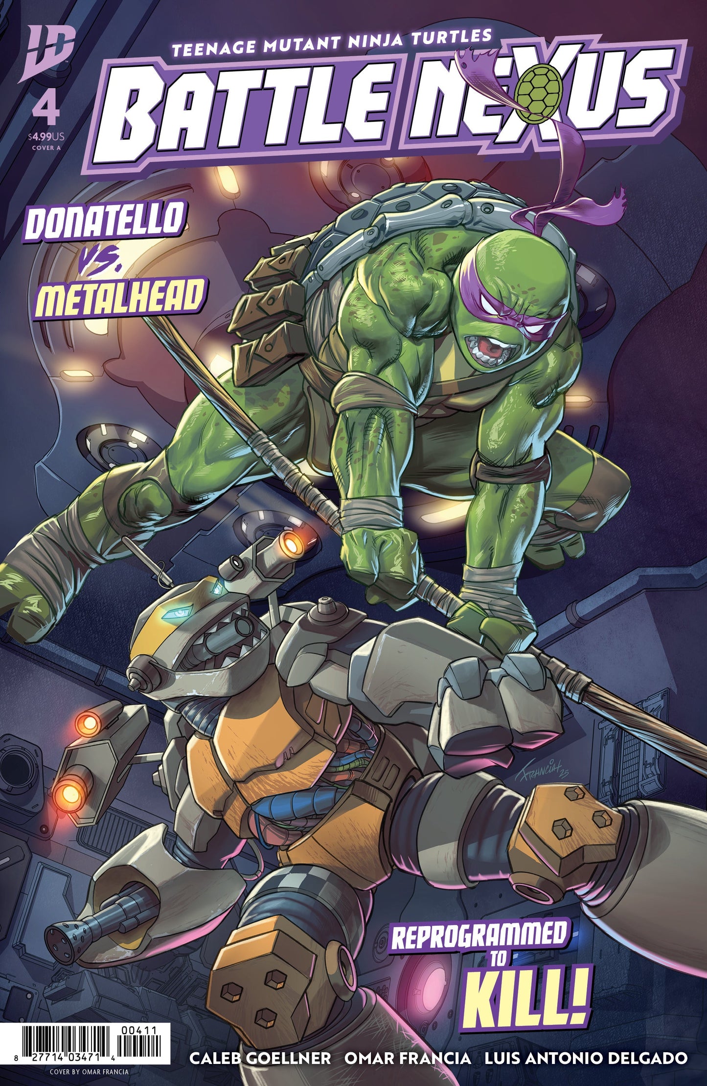 Teenage Mutant Ninja Turtles Battle Nexus #4 A Francia (02/04/2026) Idw