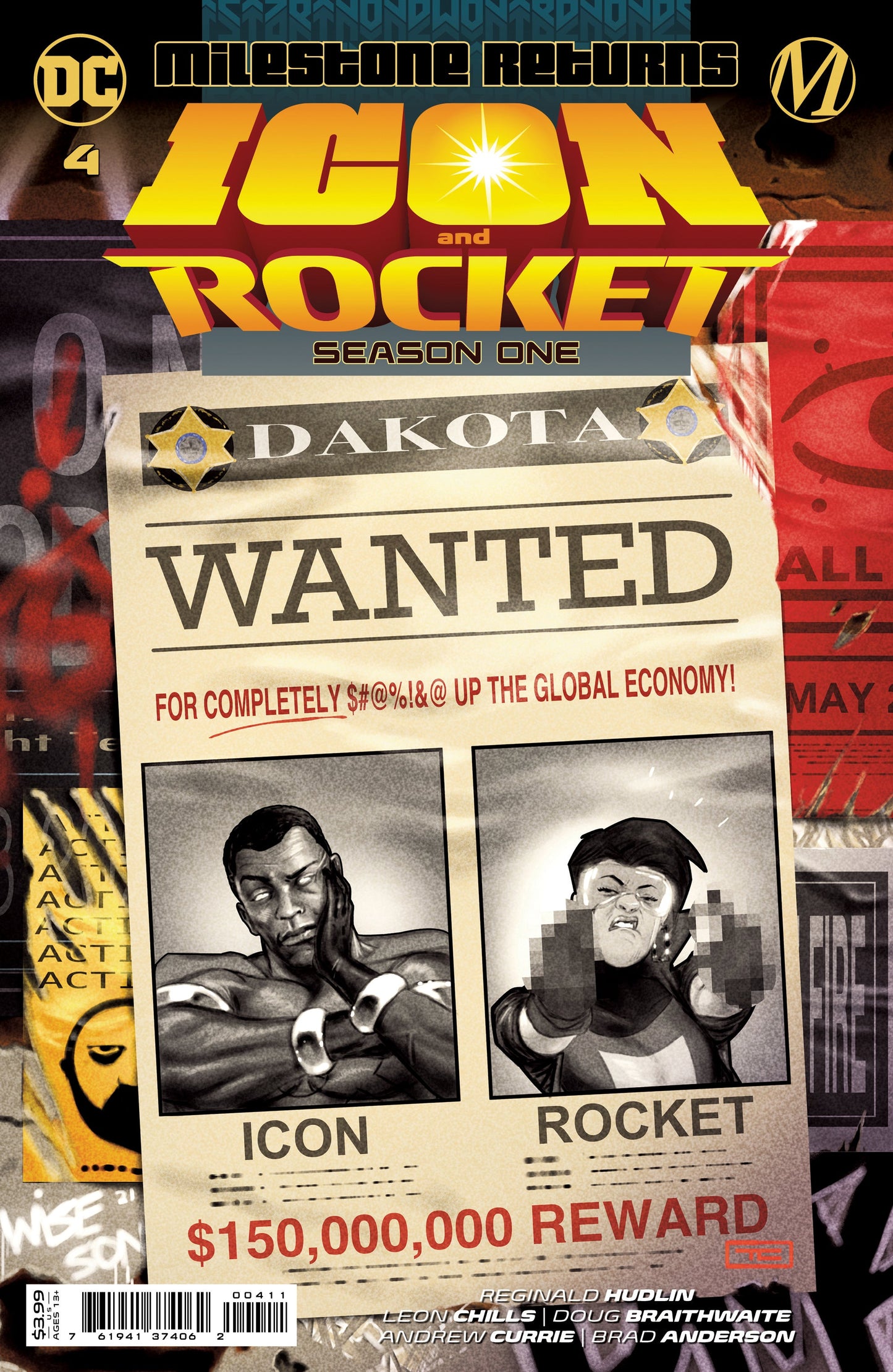 Icon & Rocket Season One #4 (Of 6) A Taurin Clarke Reginald Hudlin (10/26/2021) Dc
